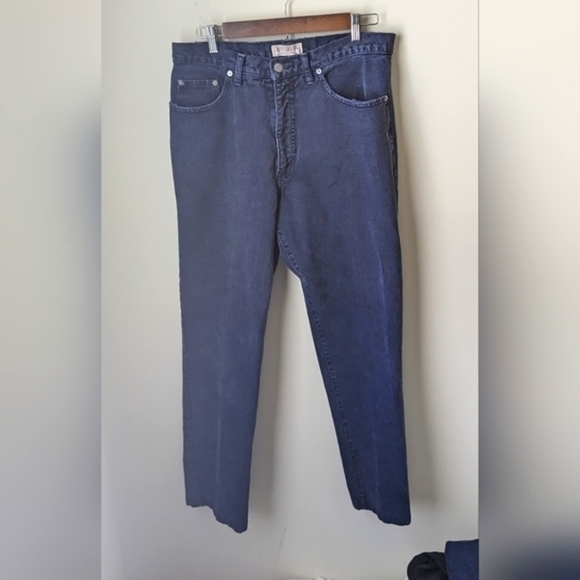 Vintage Guess Jeans Georges Marciano Design Men's 32 Navy Jeans Made in‎ The USA - Picture 2 of 10